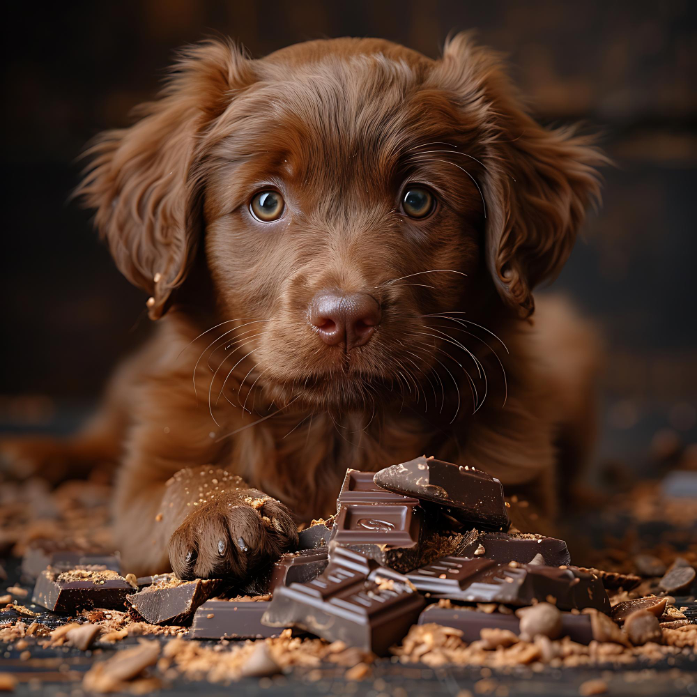 Perigos do Chocolate para Cães: Como Agir em Caso de Ingestão