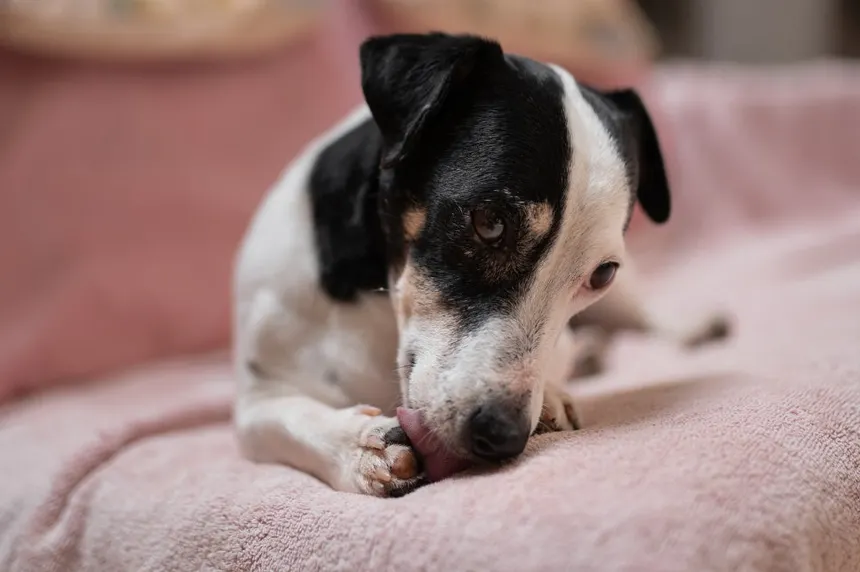 Cachorro Lambendo a Pata Demais: Causas (Alergia, Ansiedade) e Soluções Eficazes