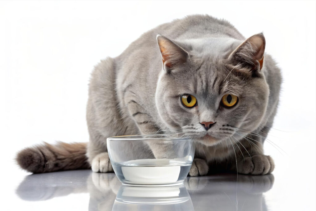 Como fazer o gato beber mais água